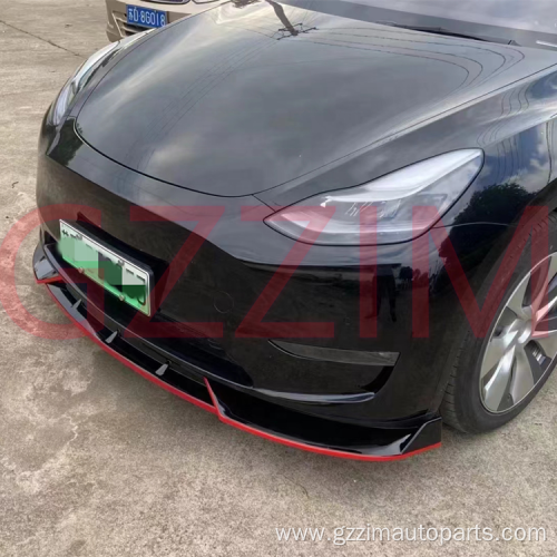 Model Y Car Front Bumper Lip